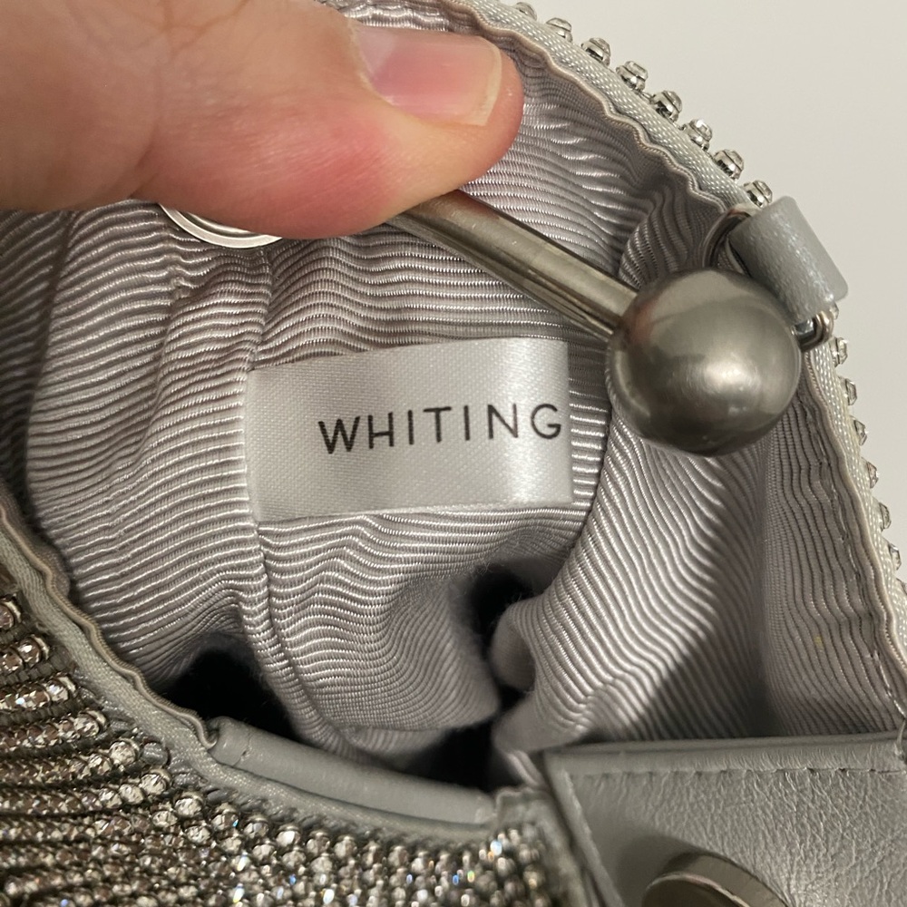 Whiting & Davis Solier Ruffle Bucket Bag - Picture 9 of 12
